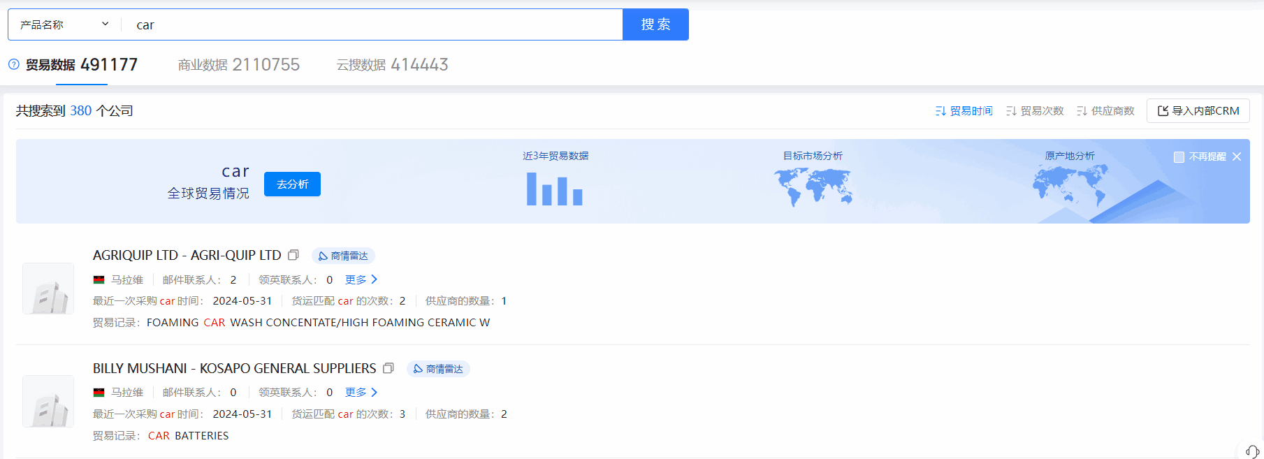 马拉维海关数据,海关数据,金年会诚信至上海关数据