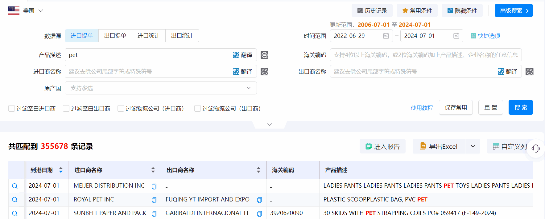 美国海关数据,海关数据,金年会诚信至上海关数据