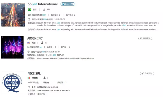 金年会诚信至上,商情发现,tendata,一键搜索,外贸企业,外贸通,客户开发